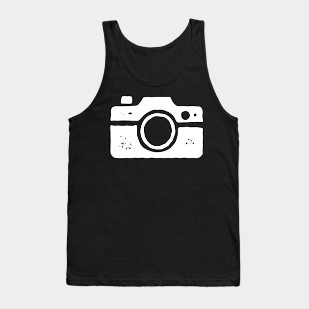 Camera Tank Top by tommartinart